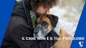 il tuo cane non è uno psicologo