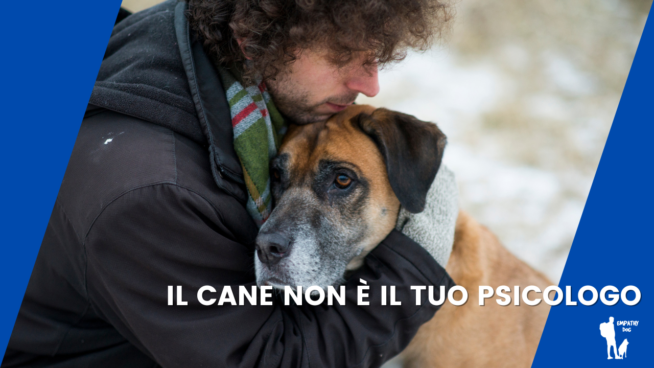 il tuo cane non è uno psicologo